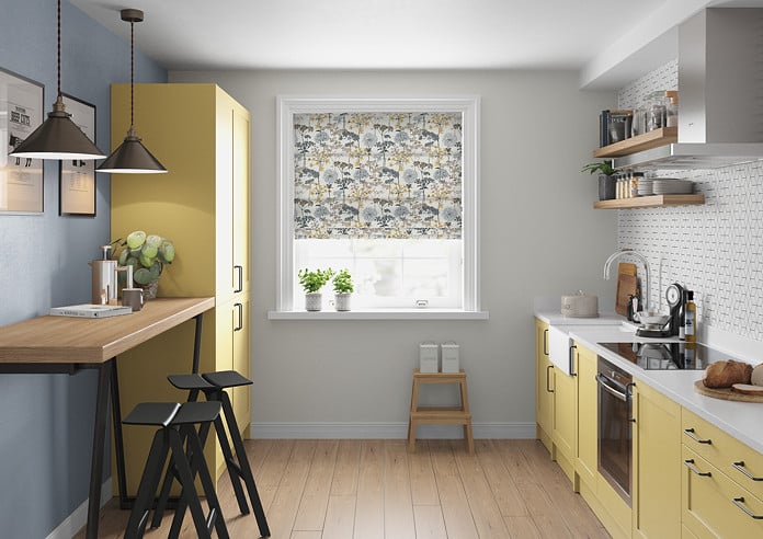 Hedgerow, Charcoal - Twist&Fit Roman Blind - Image 5